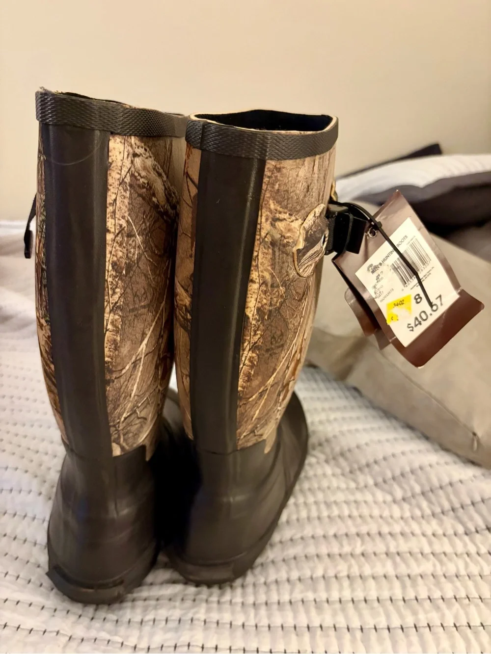 Realtree Brown Camo Rain & Snow Boots